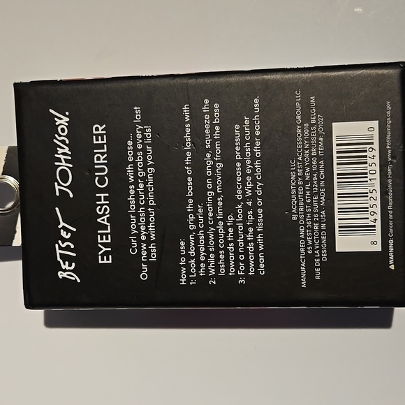 Betsey Johnson eyelash curler NEW - Picture 5 of 7